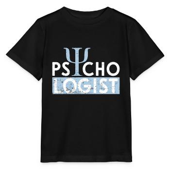 Psychologist - Stanley/Stella MINI CREATOR Kids’ T-Shirt - black - Front - Mikhail (115cm)