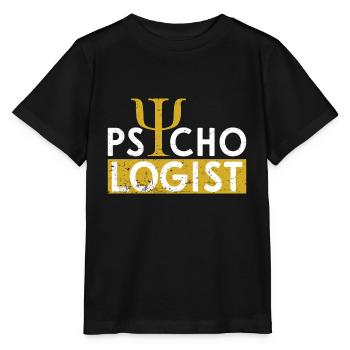 Psychologist - Stanley/Stella MINI CREATOR Kids’ T-Shirt - black - Front - Mikhail (115cm)