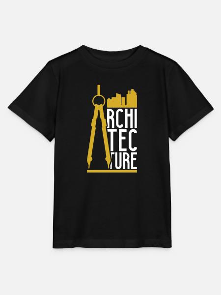 Die Architektur - Stanley/Stella Kinder T-Shirt MINI CREATOR - Schwarz
