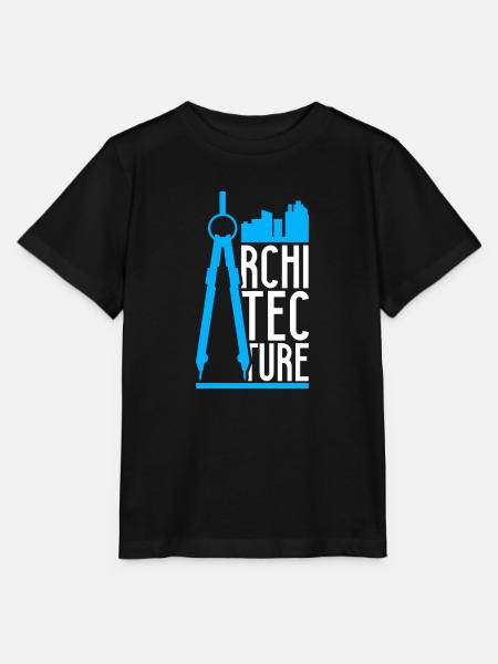 Die Architektur - Stanley/Stella Kinder T-Shirt MINI CREATOR - Schwarz