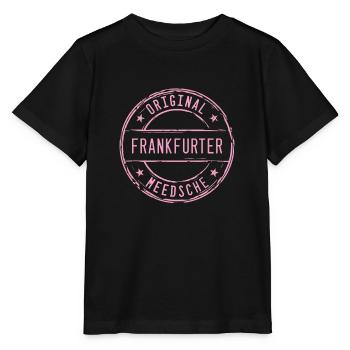 Frankfurt Frankfurter Mädchen Mädel Meedsche - Stanley/Stella Kinder T-Shirt MINI CREATOR  - Schwarz - Vorne - Mikhail (115cm)