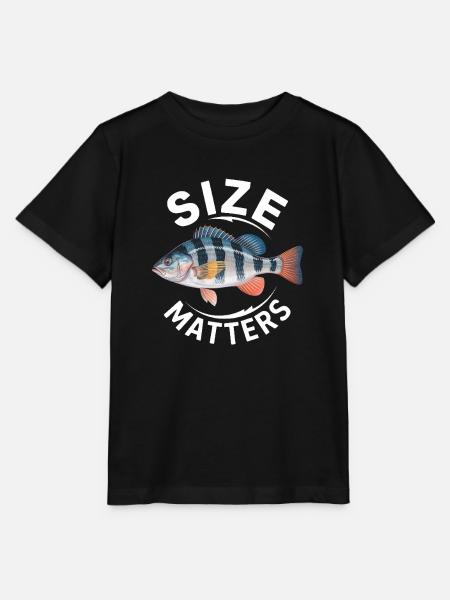 Size Matters - Stanley/Stella Kinder T-Shirt MINI CREATOR - Schwarz