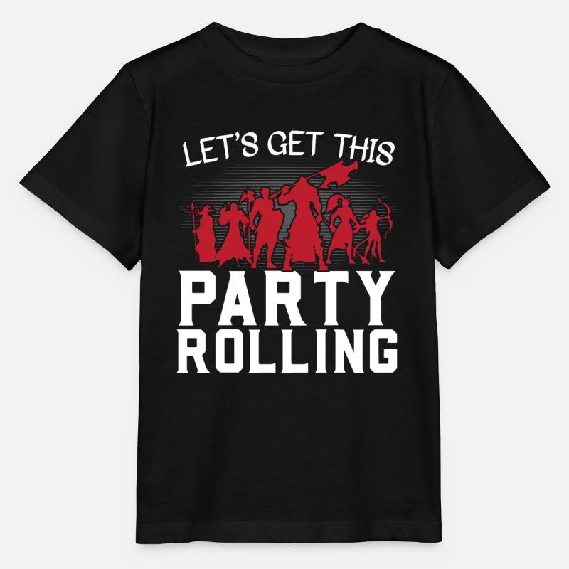 RPG Fantasy Jeu de rôle - T-shirt bio MINI CREATOR Stanley/Stella Enfant - noir
