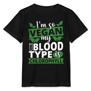 Veganer Spruch Vegane Lebensweise - Stanley/Stella Kinder T-Shirt MINI CREATOR  - Schwarz - Vorne - Mikhail (115cm)