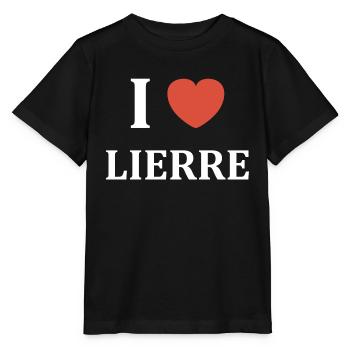 i love Lierre - T-shirt bio MINI CREATOR Stanley/Stella Enfant - noir - Devant - Mikhail (115cm)