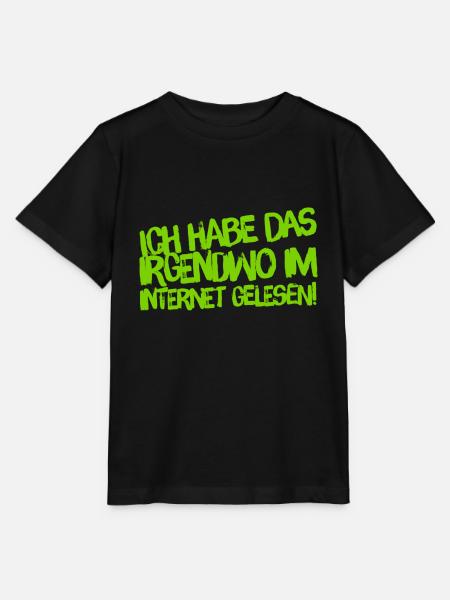 aus dem Internet - Stanley/Stella Kinder T-Shirt MINI CREATOR - Schwarz