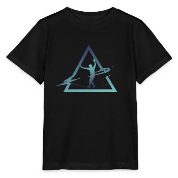 Slackline, Urbain & Lifestyle - T-shirt bio MINI CREATOR Stanley/Stella Enfant - noir - Devant - Mikhail (115cm)