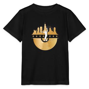 Slackline, Urbain & Lifestyle - T-shirt bio MINI CREATOR Stanley/Stella Enfant - noir - Devant - Mikhail (115cm)
