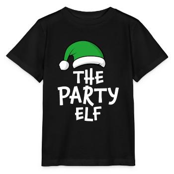 Der Partyelf - Stanley/Stella Kinder T-Shirt MINI CREATOR  - Schwarz - Vorne - Mikhail (115cm)