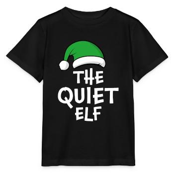 The Quiet Elf - Stanley/Stella MINI CREATOR Kids’ T-Shirt - black - Front - Mikhail (115cm)