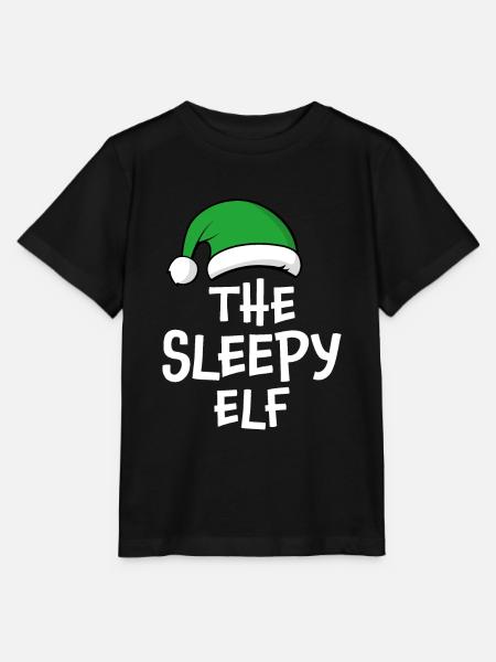 Der schläfrige Elf - Stanley/Stella Kinder T-Shirt MINI CREATOR - Schwarz