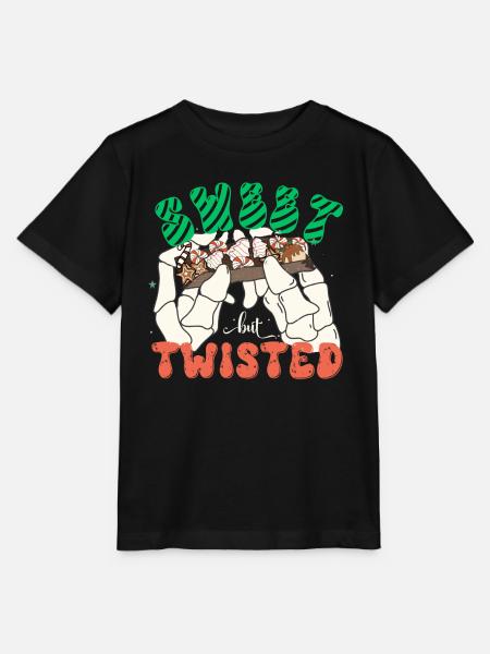 SÜSS, ABER VERDREHT, WEIHNACHTSGESCHENK - Stanley/Stella Kinder T-Shirt MINI CREATOR - Schwarz