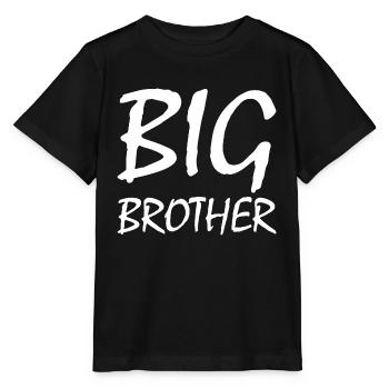 Big brother - Stanley/Stella MINI CREATOR Kids’ T-Shirt - black - Front - Mikhail (115cm)