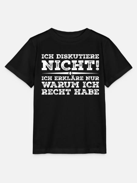 I'm Not Arguing - Stanley/Stella Kinder T-Shirt MINI CREATOR  - Schwarz