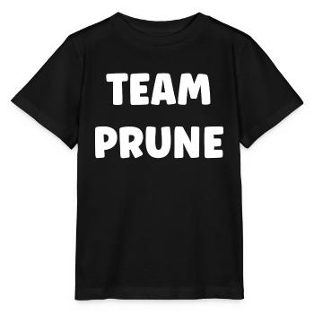 Team Prune - T-shirt bio MINI CREATOR Stanley/Stella Enfant - noir - Devant - Mikhail (115cm)