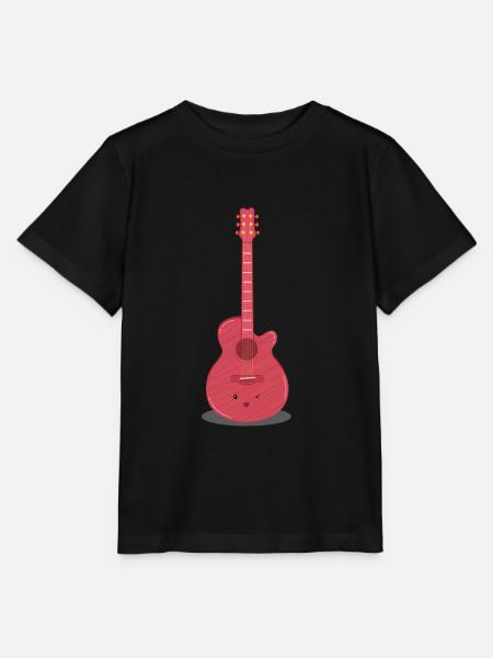 E-Gitarre - Stanley/Stella Kinder T-Shirt MINI CREATOR  - Schwarz