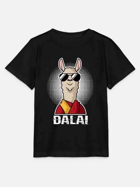 Dalai Lama - Stanley/Stella Kinder T-Shirt MINI CREATOR  - Schwarz