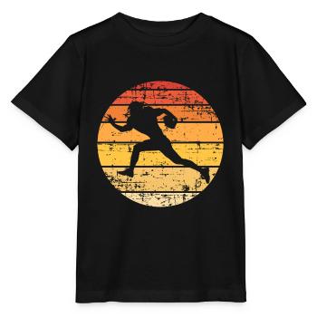 Football américain - T-shirt bio MINI CREATOR Stanley/Stella Enfant - noir - Devant - Mikhail (115cm)
