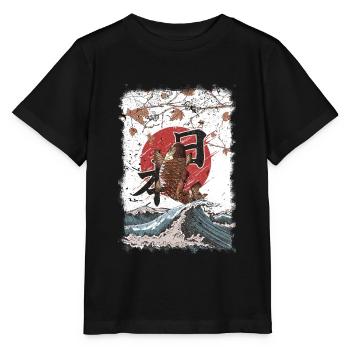 Japan - Stanley/Stella MINI CREATOR Kids’ T-Shirt - black - Front - Mikhail (115cm)