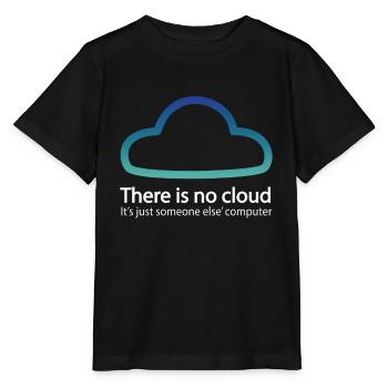 cloud - Stanley/Stella MINI CREATOR Kids’ T-Shirt - black - Front - Mikhail (115cm)