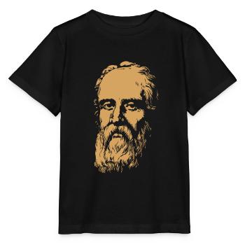 Galileo Galilei - T-shirt bio MINI CREATOR Stanley/Stella Enfant - noir - Devant - Mikhail (115cm)