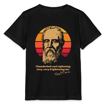 Galileo Galilei Drôle - T-shirt bio MINI CREATOR Stanley/Stella Enfant - noir - Devant - Mikhail (115cm)
