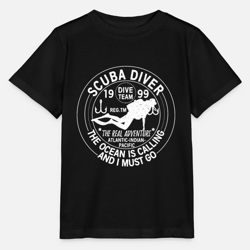 Taucher - Stanley/Stella Kinder T-Shirt MINI CREATOR  - Schwarz