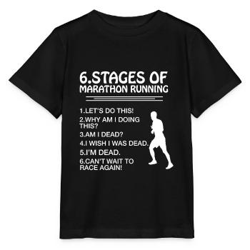 Marathon Lustig - Stanley/Stella Kinder T-Shirt MINI CREATOR  - Schwarz - Vorne - Mikhail (115cm)