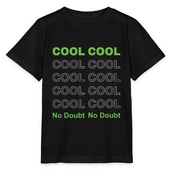 Cool Cool Cool - T-shirt bio MINI CREATOR Stanley/Stella Enfant - noir - Devant - Mikhail (115cm)