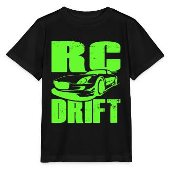 RC - dérive - T-shirt bio MINI CREATOR Stanley/Stella Enfant - noir - Devant - Mikhail (115cm)