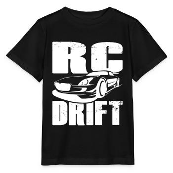 RC - dérive - T-shirt bio MINI CREATOR Stanley/Stella Enfant - noir - Devant - Mikhail (115cm)