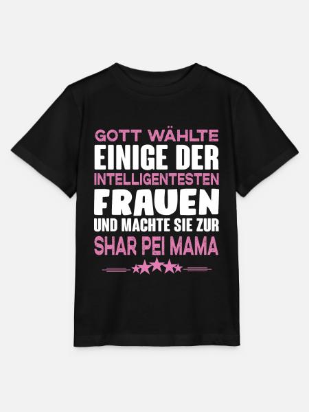 Shar Pei - Shar Pei Hund - Stanley/Stella Kinder T-Shirt MINI CREATOR  - Schwarz