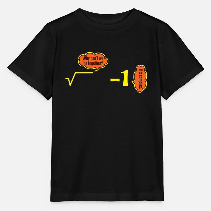 It’s Complex Numbers Math Jokes Humour - T-shirt bio MINI CREATOR Stanley/Stella Enfant - noir