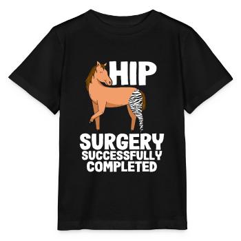 Récupération amusante Nouvelle chirurgie de la hanche - T-shirt bio MINI CREATOR Stanley/Stella Enfant - noir - Devant - Mikhail (115cm)