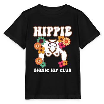 Rétablissement Nouvelle hanche hanche chirurgie chirurgie cadeau - T-shirt bio MINI CREATOR Stanley/Stella Enfant - noir - Devant - Mikhail (115cm)