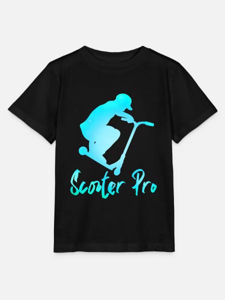 SCOOTER PRO SCOOTER - Stanley/Stella MINI CREATOR Kids’ T-Shirt - black