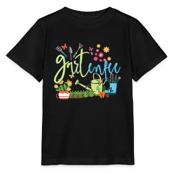 Garden Fairy Garden Fairy Gardener Gardener Gardener - Stanley/Stella MINI CREATOR Kids’ T-Shirt - black - Front - Mikhail (115cm)