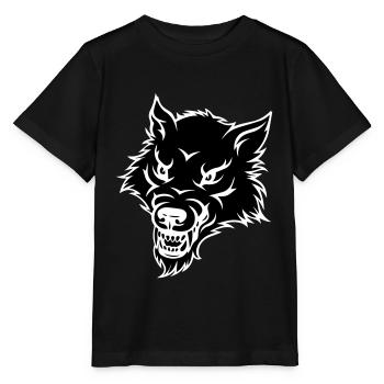 wolf - Stanley/Stella MINI CREATOR Kids’ T-Shirt - black - Front - Mikhail (115cm)