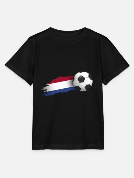 Niederlande Fußball Geschenk - Stanley/Stella Kinder T-Shirt MINI CREATOR  - Schwarz