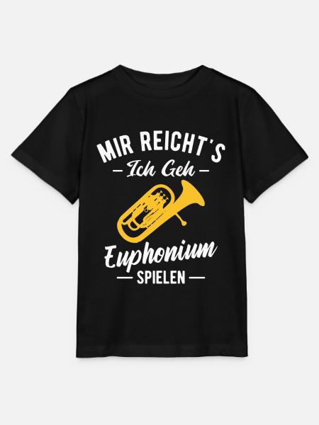 Orchester Horn Musiker Euphonium Blasmusik - Stanley/Stella Kinder T-Shirt MINI CREATOR  - Schwarz