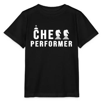 schachspieler schachmatt schach schachbrett - Stanley/Stella Kinder T-Shirt MINI CREATOR  - Schwarz - Vorne - Mikhail (115cm)