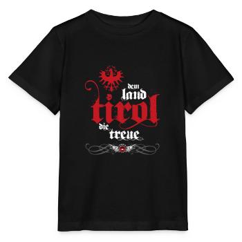 Dem Land Tirol die Treue - Stanley/Stella Kinder T-Shirt MINI CREATOR  - Schwarz - Vorne - Mikhail (115cm)