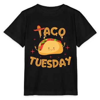Taco Dienstag - Stanley/Stella Kinder T-Shirt MINI CREATOR  - Schwarz - Vorne - Mikhail (115cm)