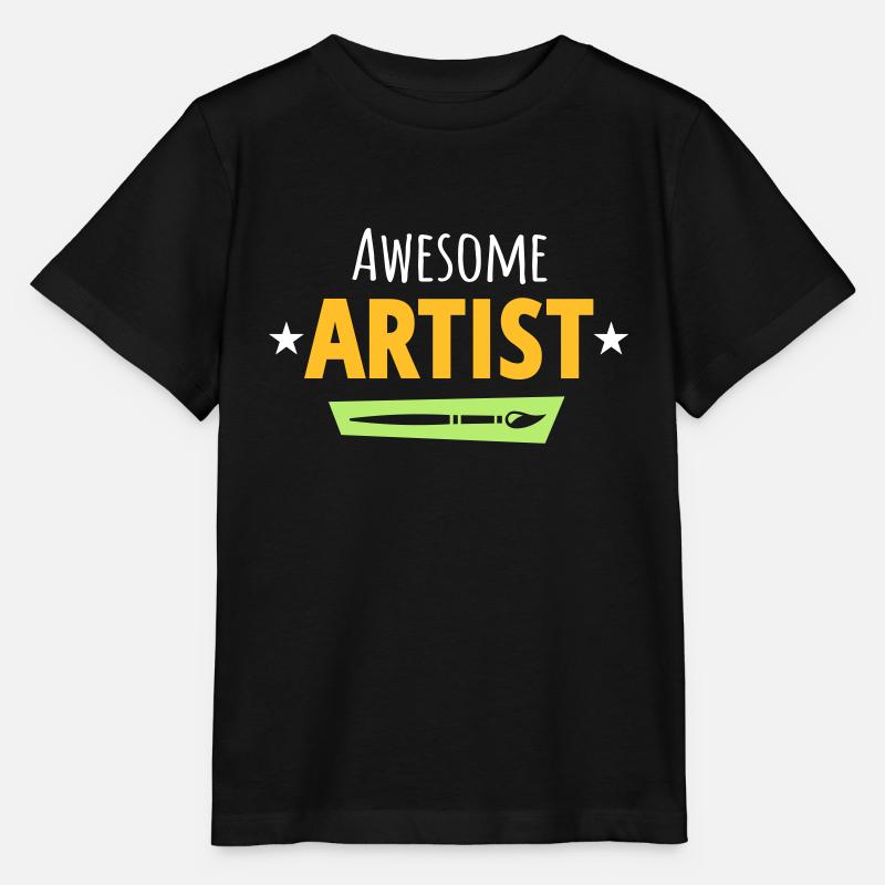 Artiste - T-shirt bio MINI CREATOR Stanley/Stella Enfant - noir