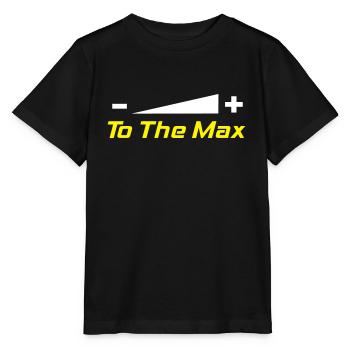 To The Max - Stanley/Stella Kinder T-Shirt MINI CREATOR  - Schwarz - Vorne - Mikhail (115cm)