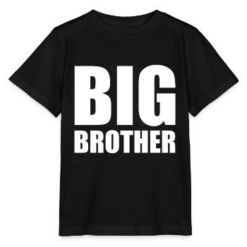 Big brother - Stanley/Stella MINI CREATOR Kids’ T-Shirt - black - Front - Mikhail (115cm)