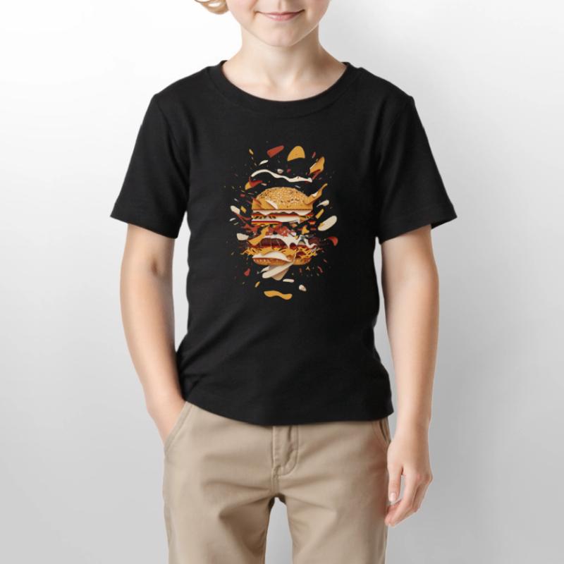 Burger Exploded | Deconstructed Burger Stanley/Stella MINI CREATOR Kids’ T-Shirt