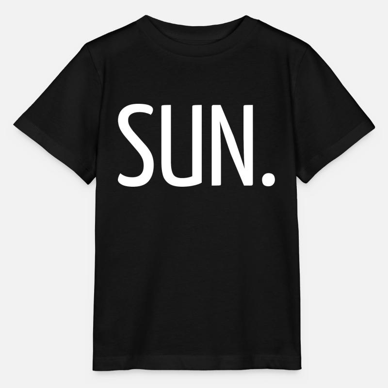 Sun. - T-shirt bio MINI CREATOR Stanley/Stella Enfant - noir