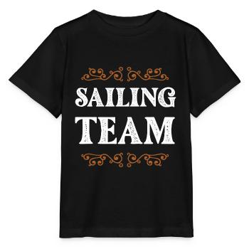 Équipage de navigation - T-shirt bio MINI CREATOR Stanley/Stella Enfant - noir - Devant - Mikhail (115cm)