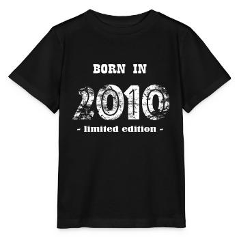 NÉ EN 2010 - édition limitée - T-shirt bio MINI CREATOR Stanley/Stella Enfant - noir - Devant - Mikhail (115cm)